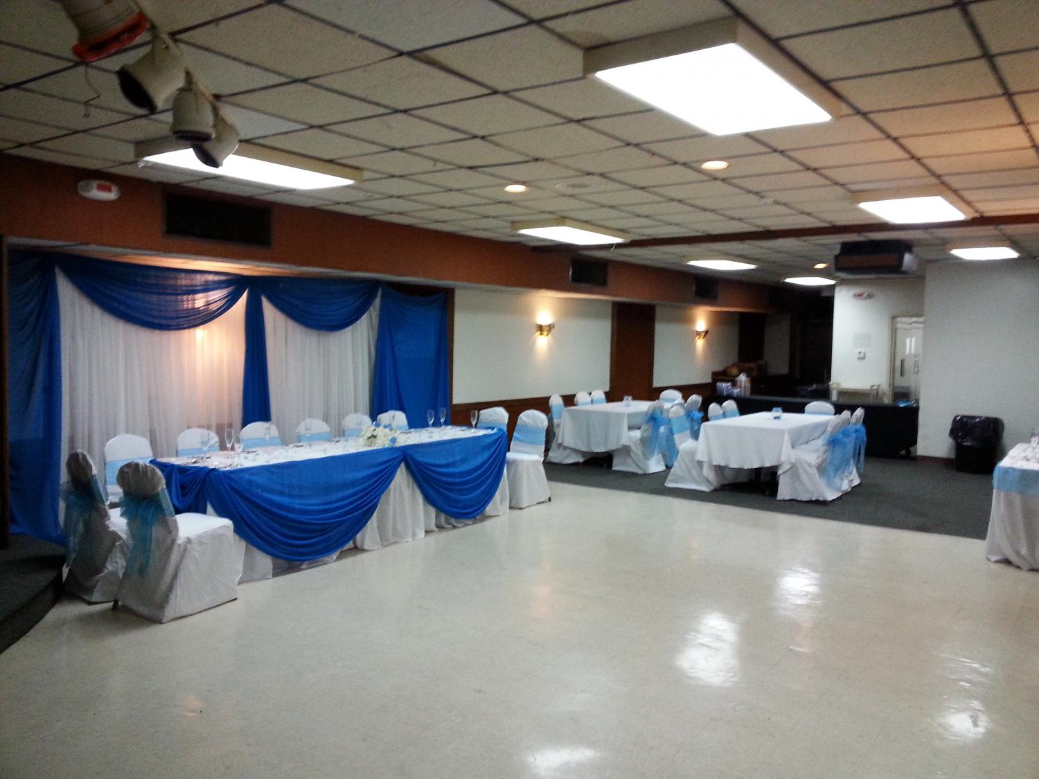 View of the dance floor